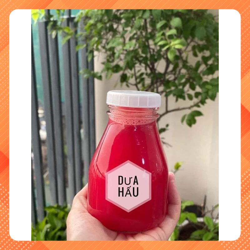 Combo 10 bình thuỷ tinh kèm nắp 300ml