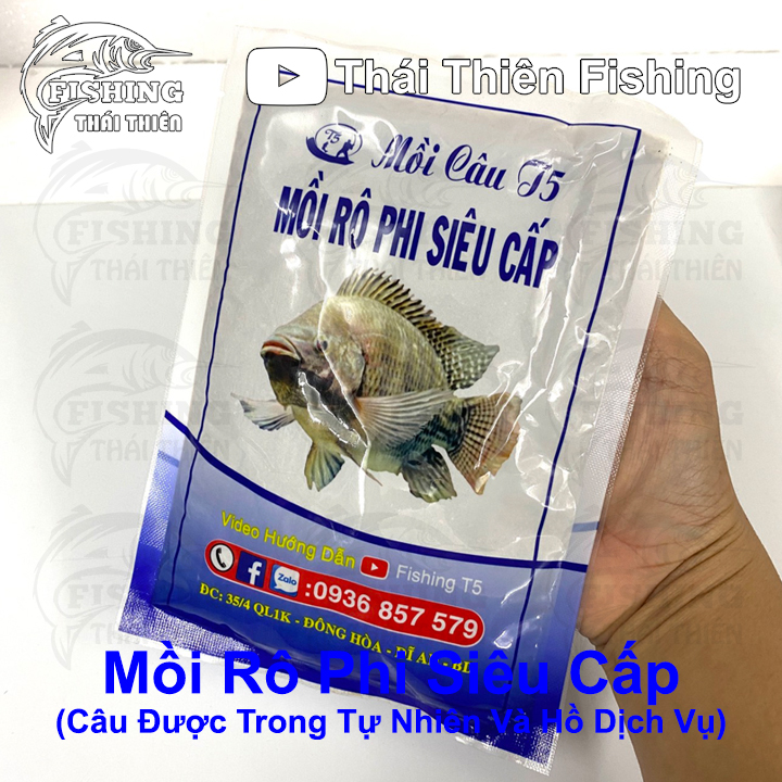 Mồi Câu Cá Rô Phi Siêu Cấp T5