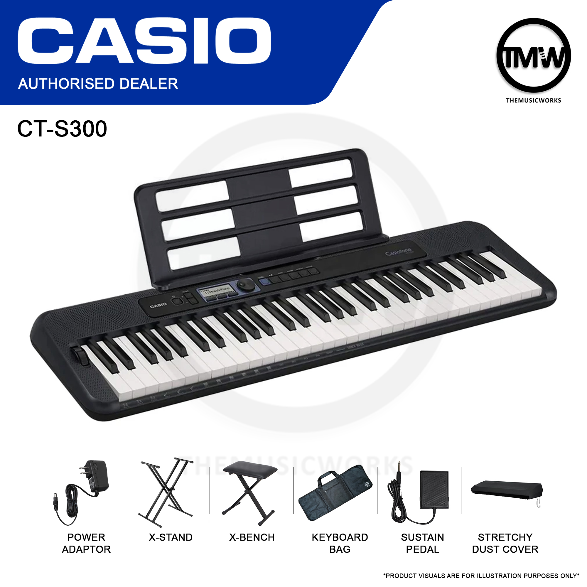 casio piano battery