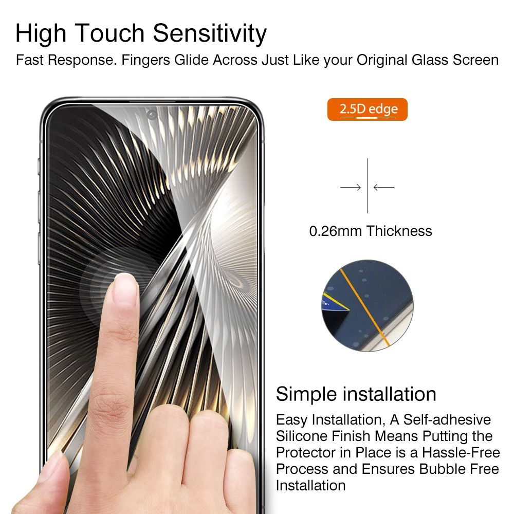 For Xiaomi Redmi Turbo 3 1Pcs Front Screen Protector Glass Film For Turbo3 Full Cover Tempered Glass Fall Resistant. 