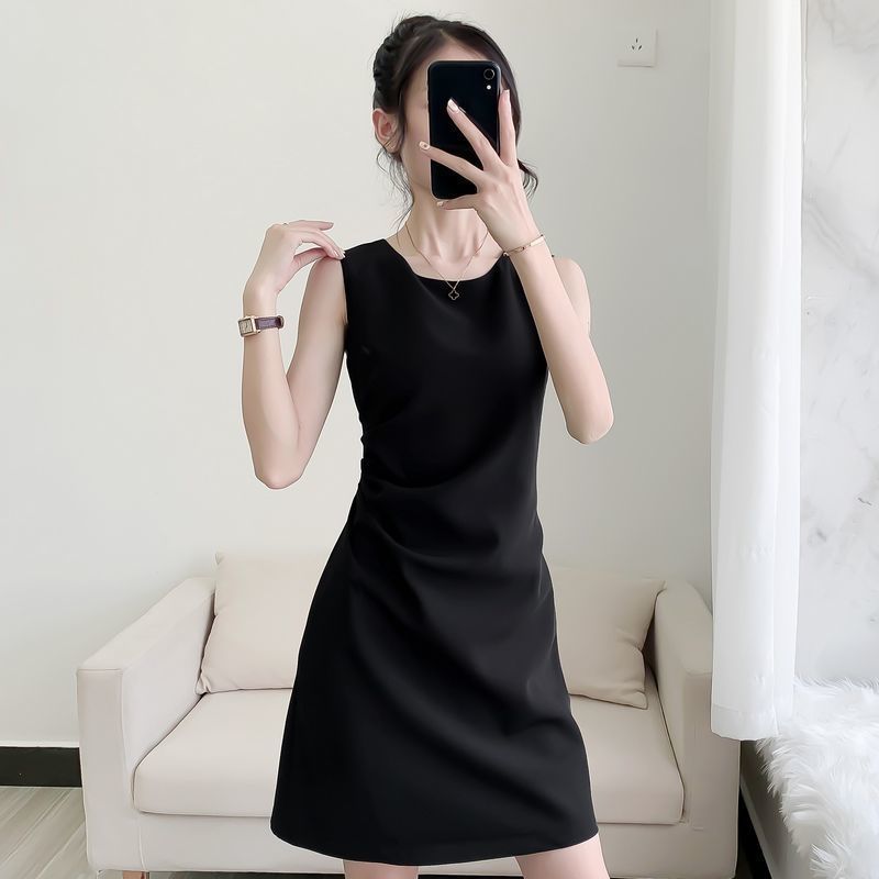 Women's Sleeveless Dress Summer Slim Dress