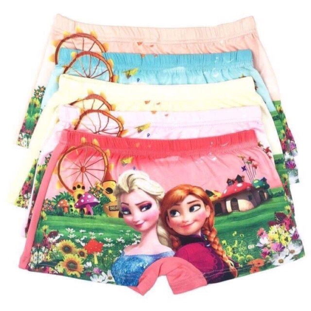 Set 2 quần chip đùi Elsa cho bé