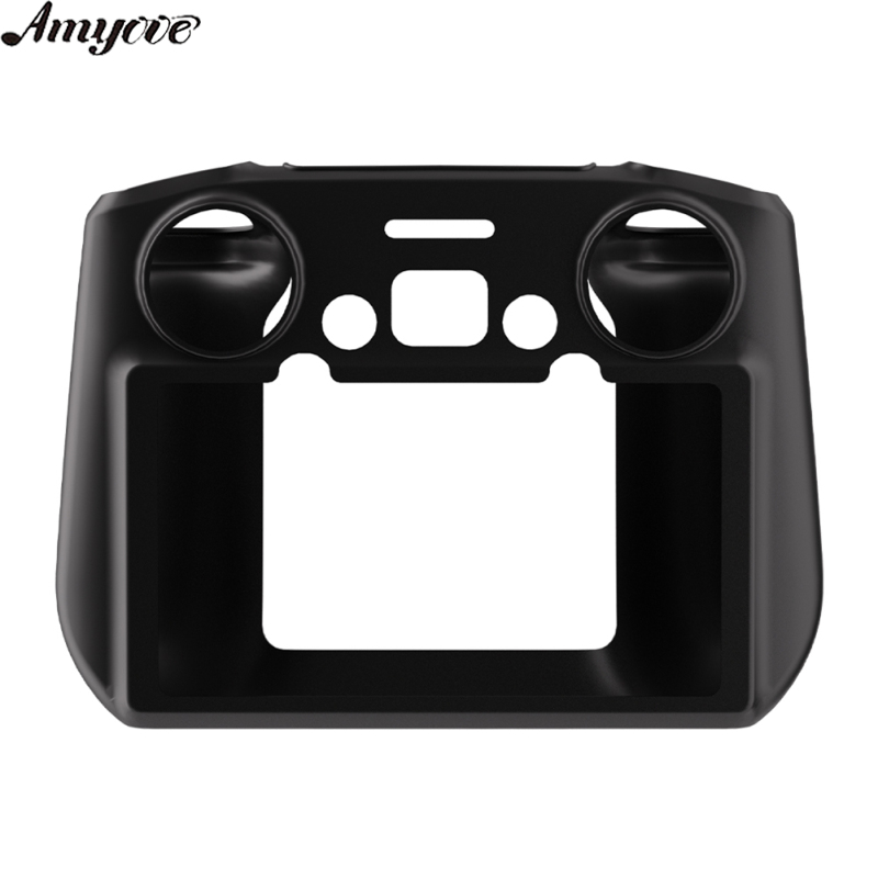 Protective Case Silicone Skin Cover Compatible For Dji Mini 3 Pro Rc With Screen Remote Control Dust Cover