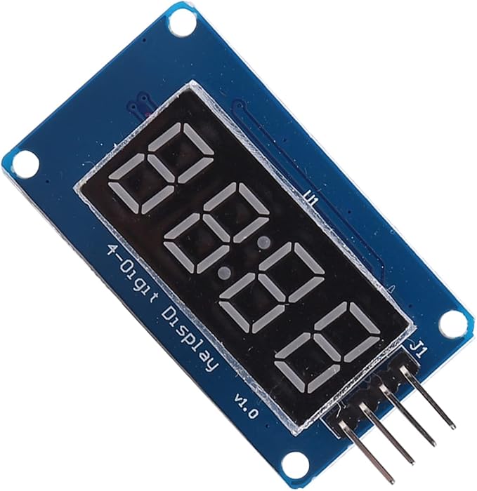 Arduino Tm1637 4 Digit 7 Segment Display Module Led Display Module. 
