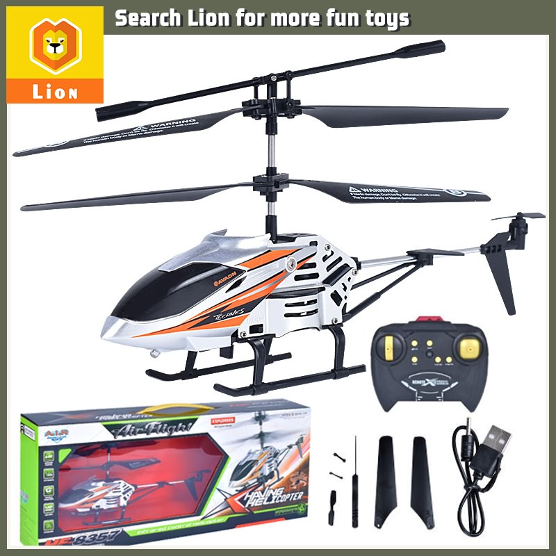 Lion 3.5CH Alloy Remote Control Helicopter Rechargeable 2.4G [Free ...