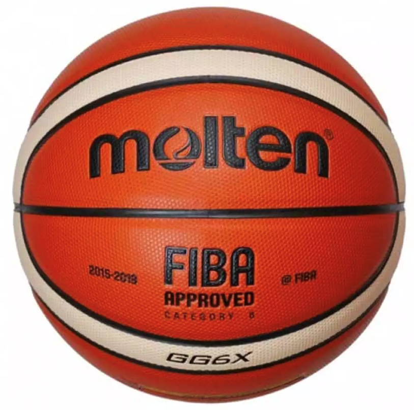 Molten GL7 バスケットボール FIBA認証 Molten GL7 Official FIBA Olympic Leather Indoor Basketball, Orange