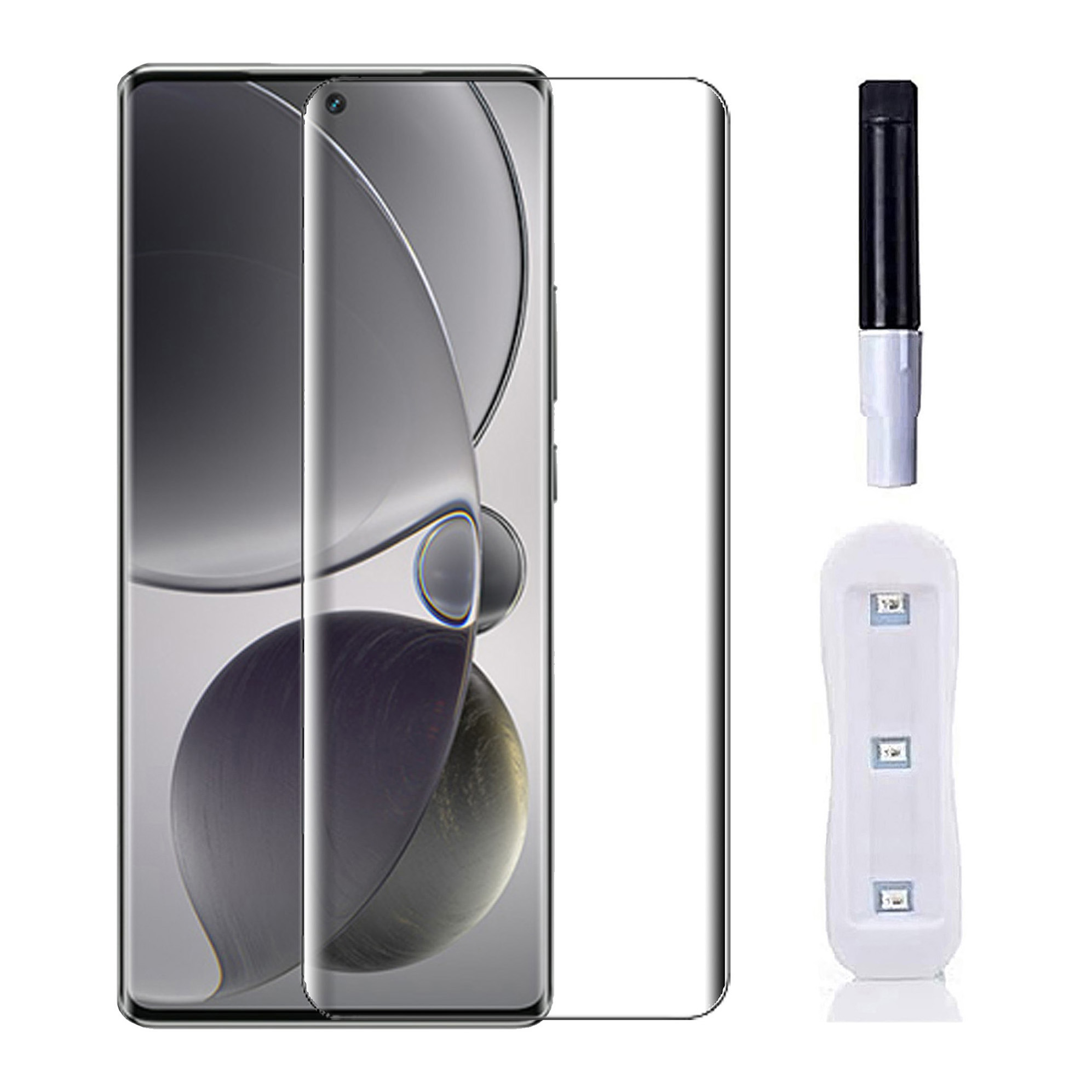 iTel%20S25%20Ultra%20UV%20Tempered%20Glass%20Full%20Glue%20Screen%20Protector%20For%20iTel%20S25%20Ultra%20-%20Image%202