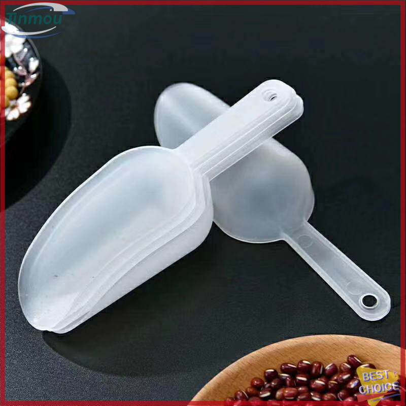 【Tinmou】🌟🌟【Hot Sale】🎈 Multifunctional Frosted Plastic Ice Measuring Scoop Candy Ice Sugar Scoopers