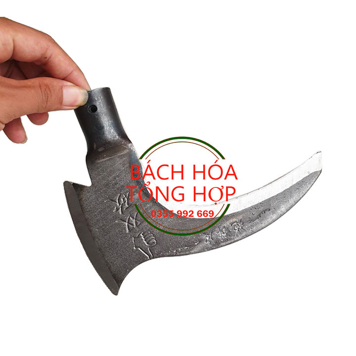Liềm rìu 2 lưỡi phát cỏ, gặt, bổ chặt đa năng