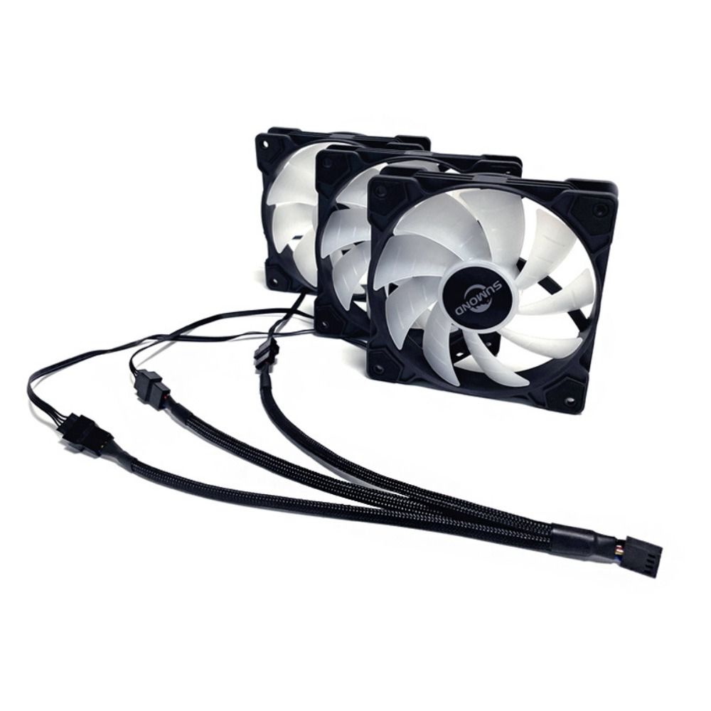 CPU Fan Wire Male To Female 4 Pin Pwm Fan Cable Black Sleeved Connector ...