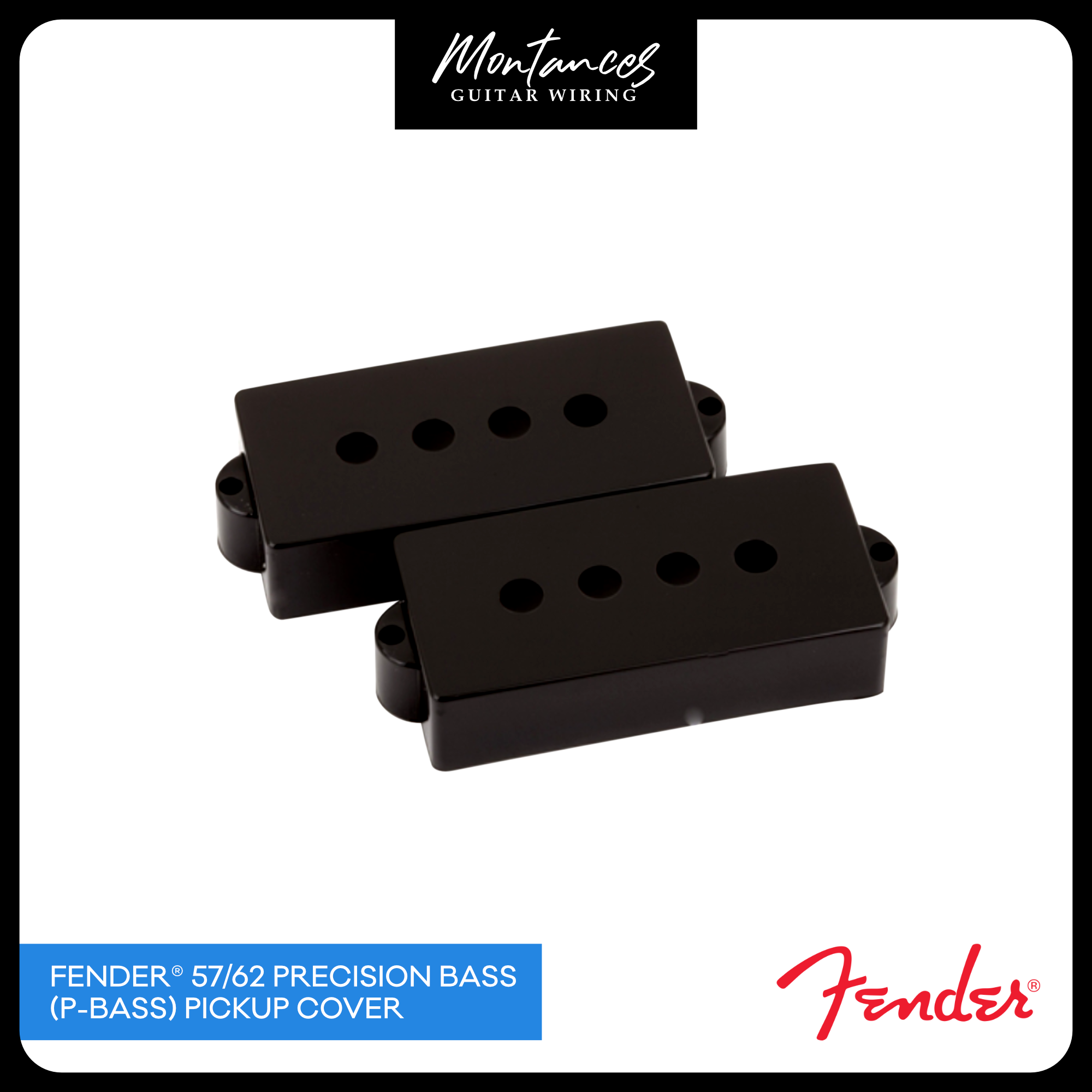 Fender® 57/62 Precision Bass (PBass) Pickup Cover Lazada PH