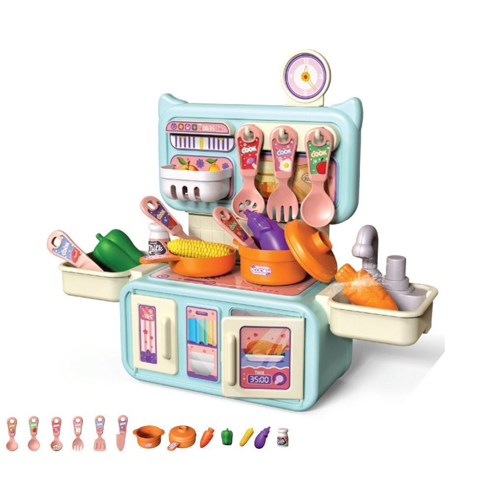 13/14pcs%20Funny%20Cartoon%20Kids%20Kitchen%20Playset%20Spray%20and%20Play%20Sink%20Simulated%20Pressure%20Water%20Play%20Kitchen%20Accessories%20Hanging%20Hook%20Role%20Playing%20Game%20Pretend%20Play%20Kitchen%20Set%20Boys%20-%20Image%209