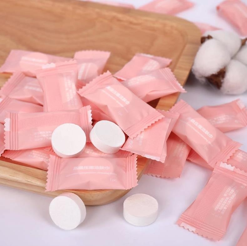 [HCM] Khăn giấy nén dạng viên