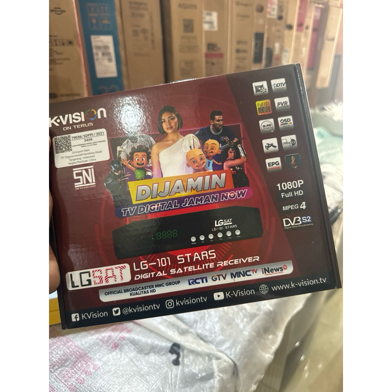 receiver mesin parabola k vision lgsat star ku band dan c band Lazada