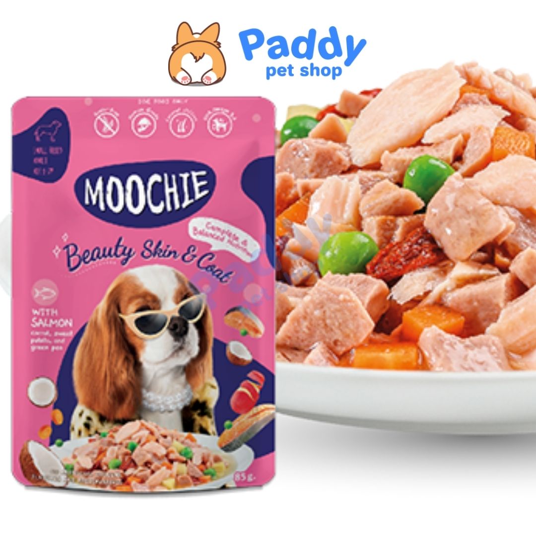 Pate MooChie Gà Sốt Cho Chó Mọi Lứa Tuổi 85g (Thái Lan)