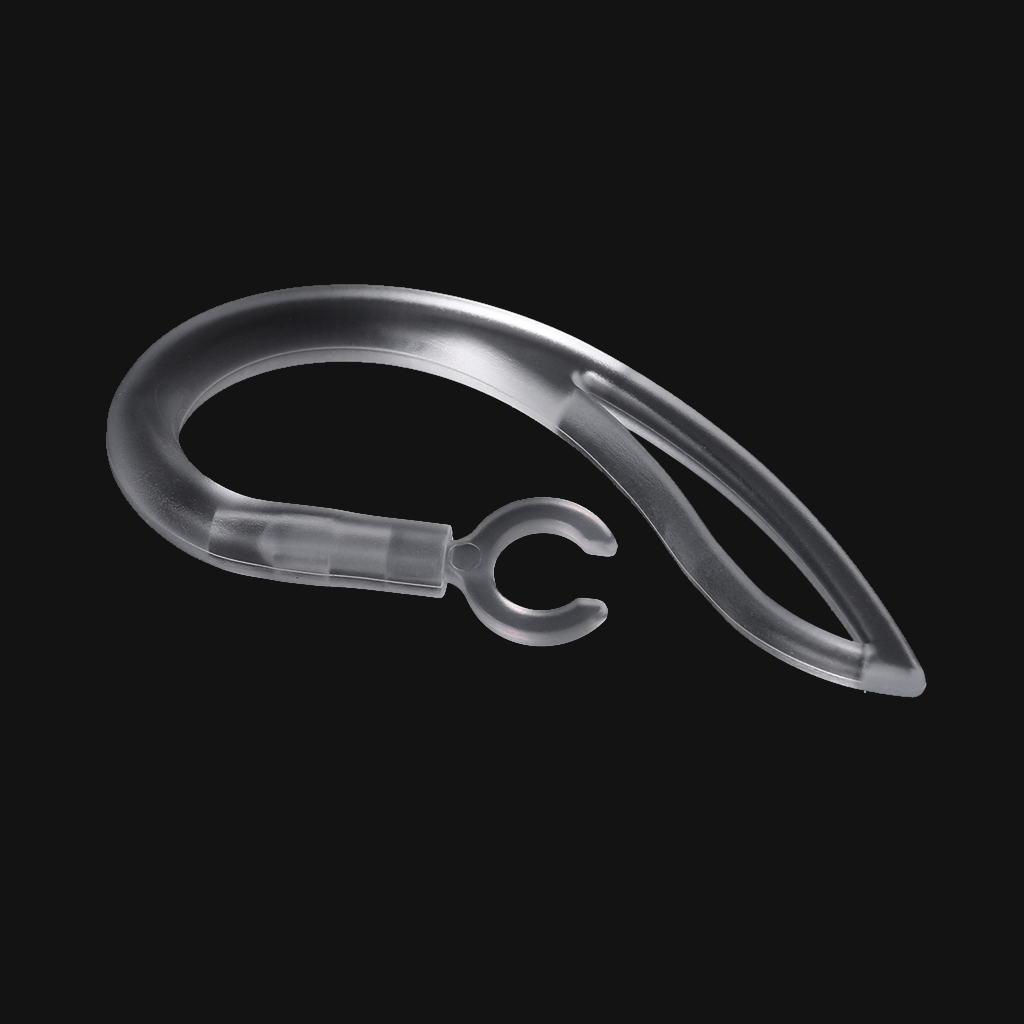 Tai nghe tương thích Bluetooth 10mm kẹp móc đeo tai silicon mềm trong suốt
