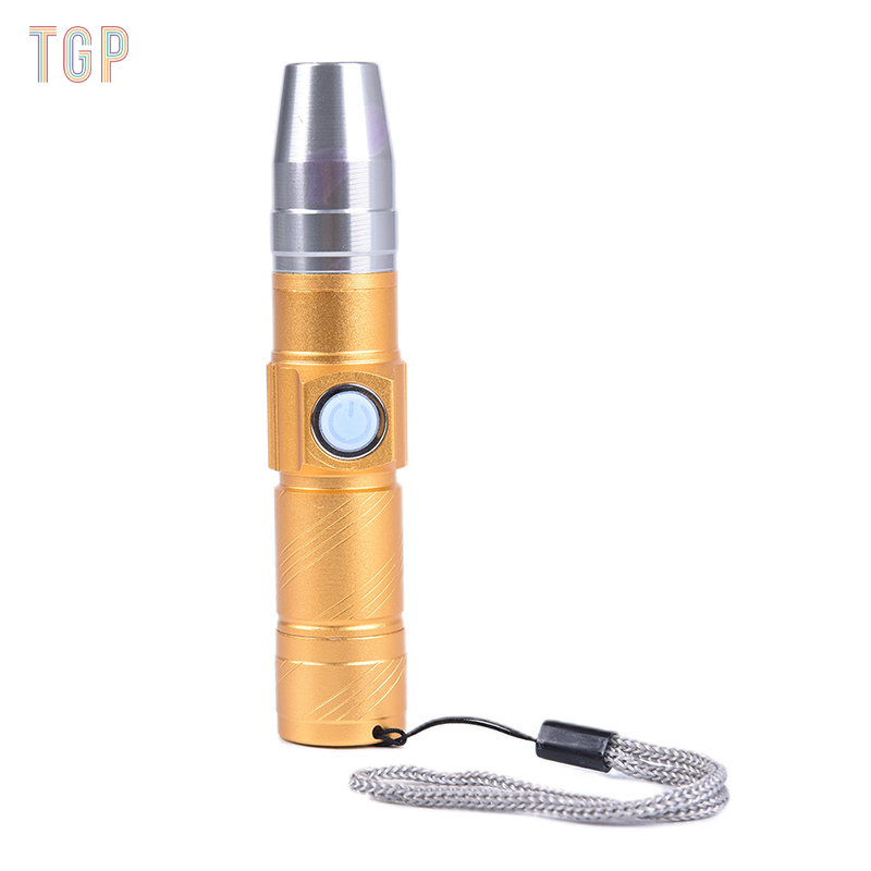 🎈 tgp đèn uv đèn pin led tia cực tím 3 chế độ 365nm sạc được usb máy dò tiền