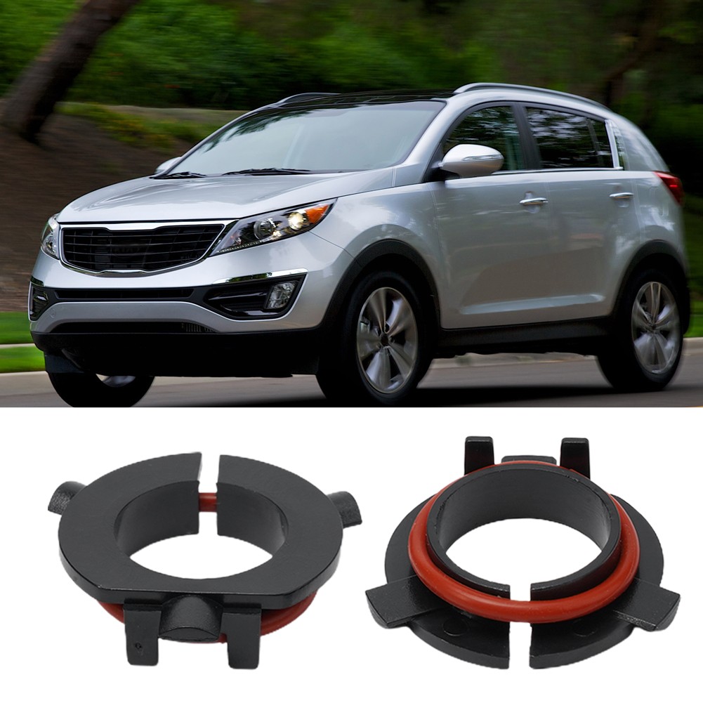 Heat Resistant H7 LED Headlight Bulb Holder Socket Base for Hyundai/For Kia