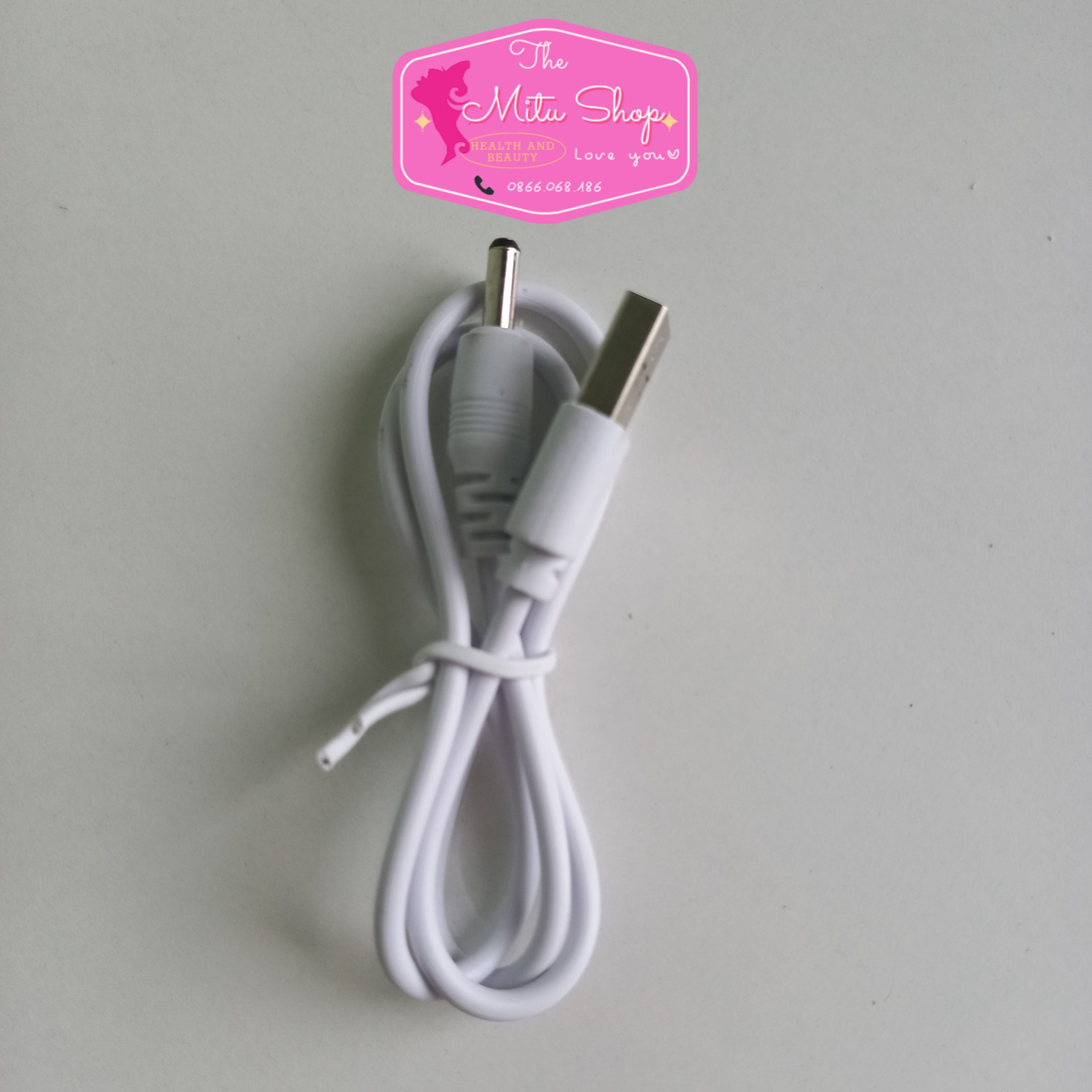 Dây sạc thay thế cho máy rửa mặt Pebble Lisa