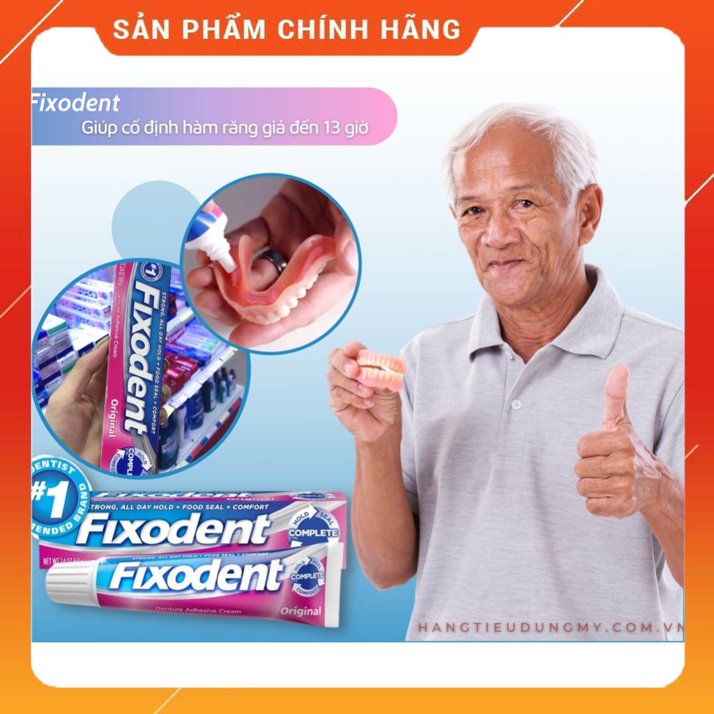 [CHÍNH HÃNG] Keo dán hàm răng giả