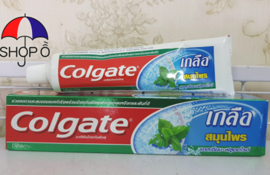 [HCM]Kem đánh răng Colgate muối thảo dược Thái Lan 150g
