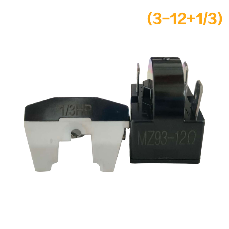 PTC Starter Relay Refrigerator Starter Relay Refrigerator Overload Protector Compatible with LG Refrigerator Compressor,Freezers　Natuo. 