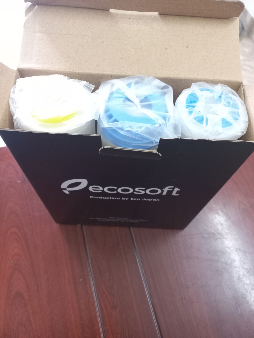 Bộ lõi lọc nước 1,2,3 Ecosoft