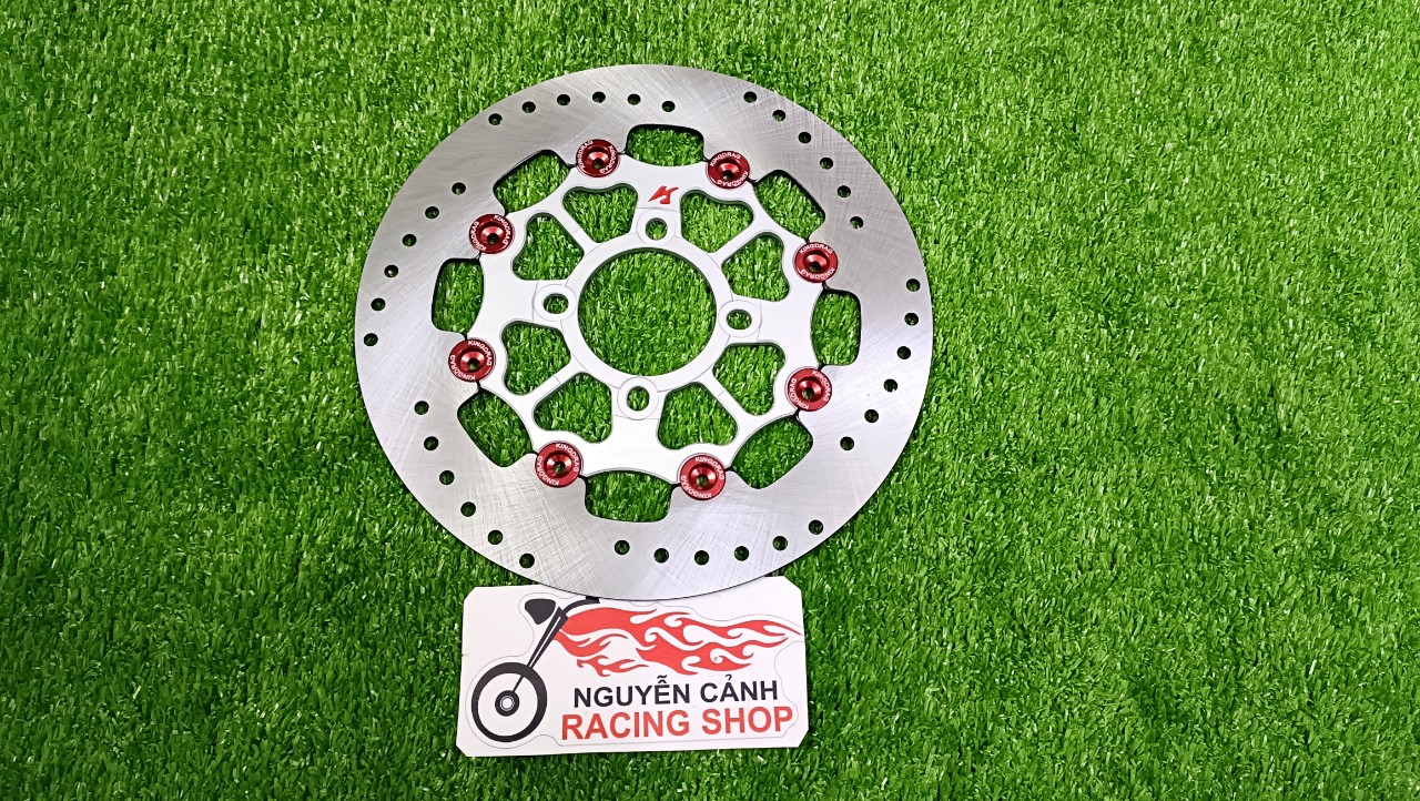 Đĩa thắng exciter 150 4 lổ ốc 245mm king Drag