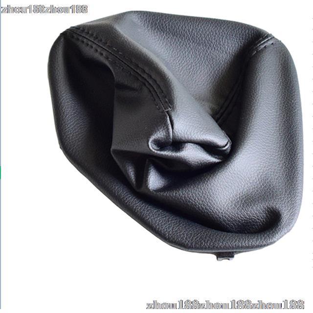 Manual shift boot black leather frame for bmw e30 e36 e39 e46 e81 e82 e87 e88 e90 e91 e92 e93 car gear stick cover （08）