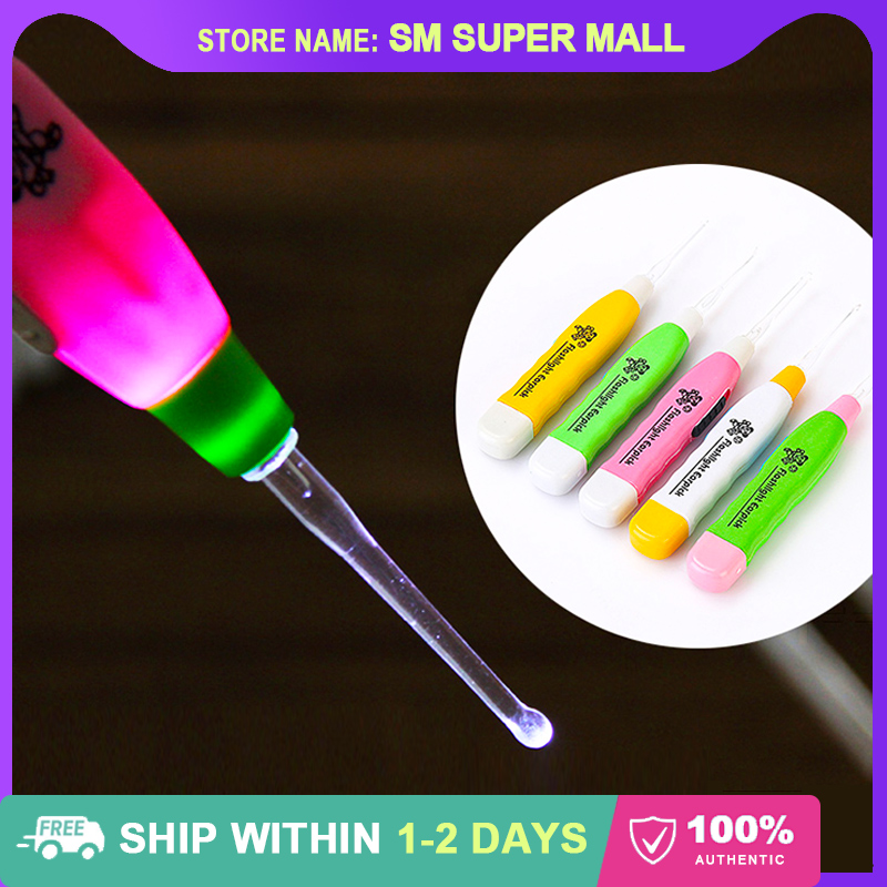 【Multifunctional】Luminous Ear Pick Cleaner with Light,Children's Ear Wax Remover Ear Cleaning
