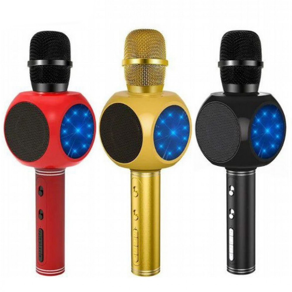 Mic hát karaoke kiêm loa bluetooth, mic hát karaoke bluetooth, mic hát karaoke không dây, mic hát karaoke trên điện thoại YS-60.
