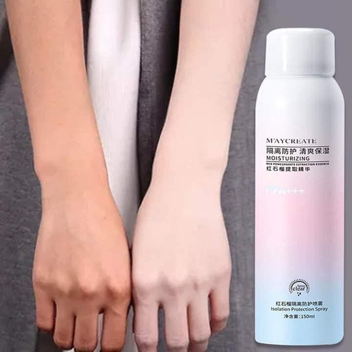 Xịt Chống Nắng Trắng Da Maycreate 150ml Sena Beauty