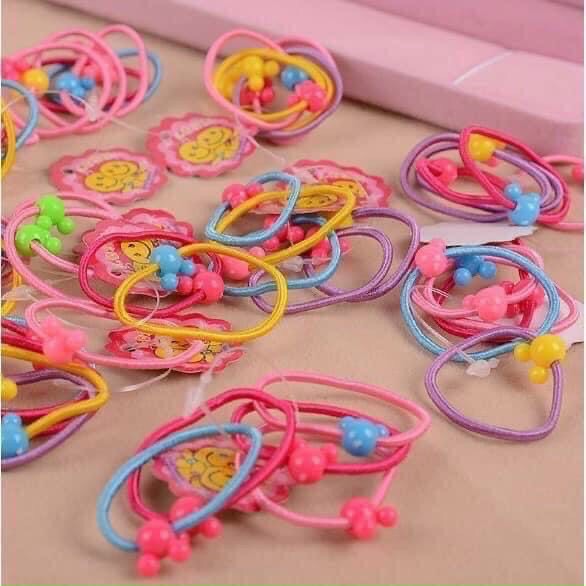 COMBO 50 dây cột tóc cho bé gái(giá học sinh).
