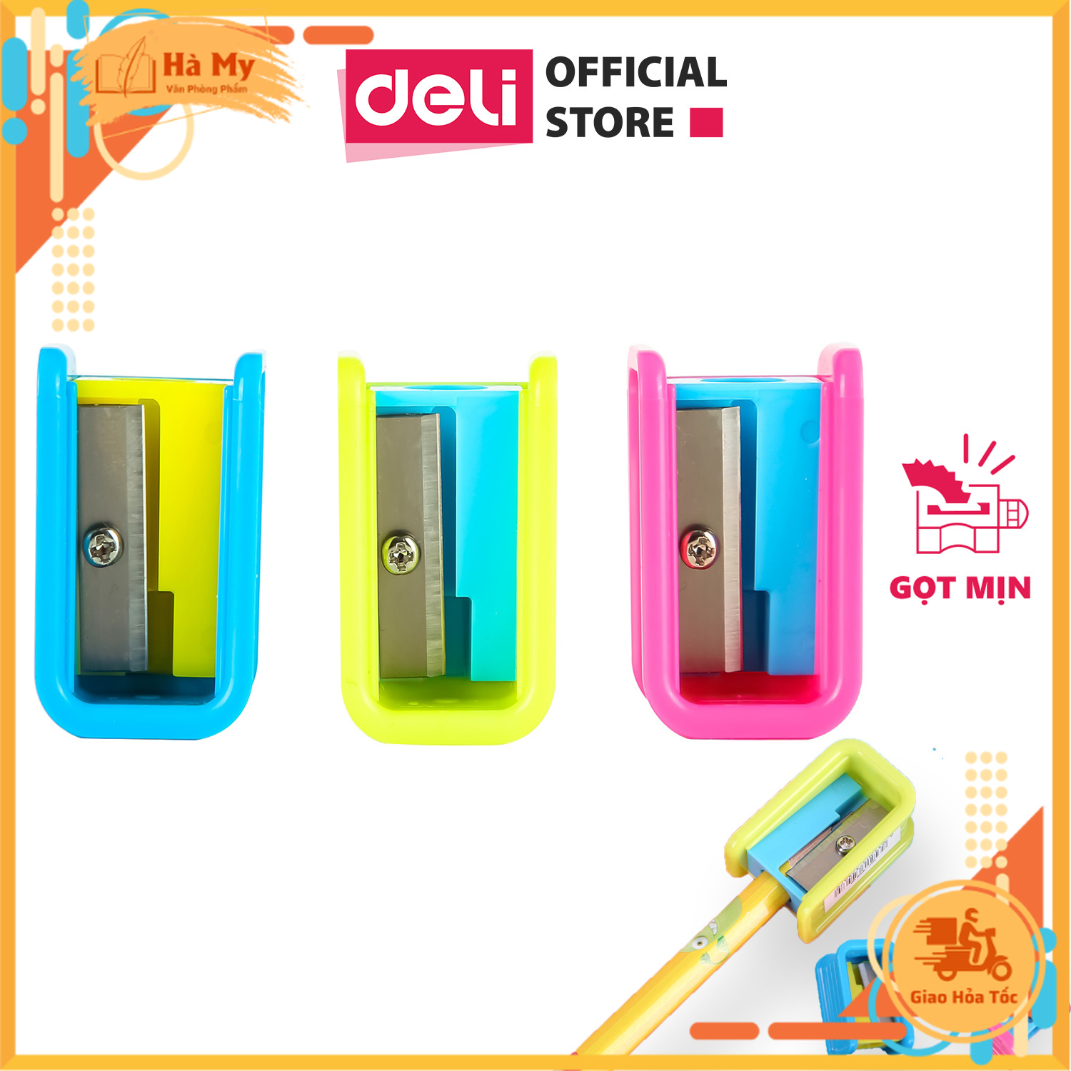 Combo 5 Cái Chuốt Gọt bút chì mini Deli ER00100