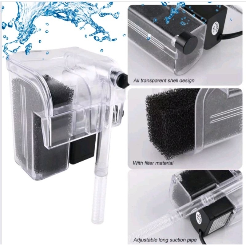 AQUAMAN WP 502 HANG ON FILTER AQUARIUM AQUASCAPE