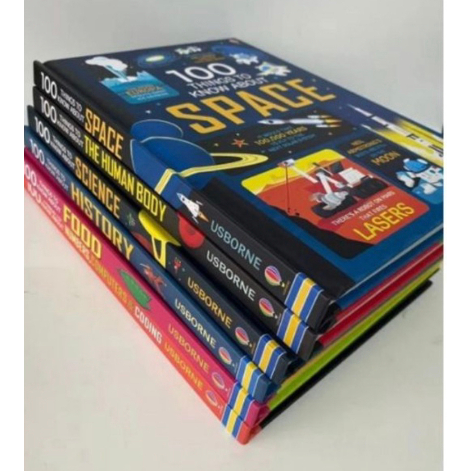 SG Stock] Usborne 100 Things to know about Series (12 Books