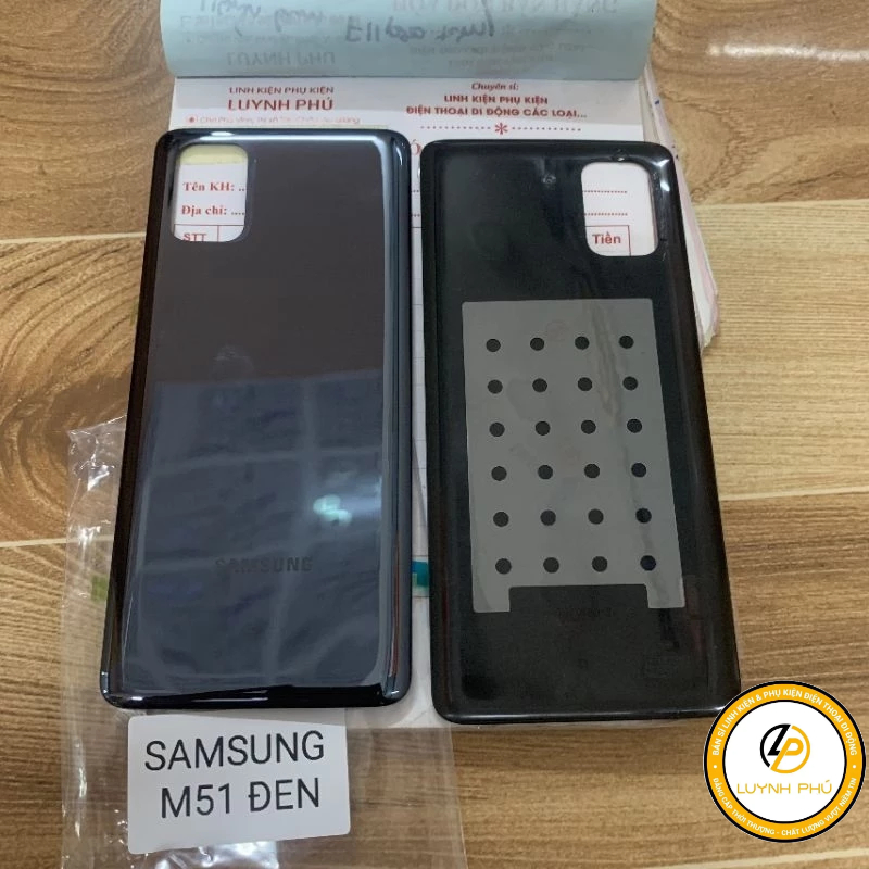 Nắp lưng samsung M51 chuẩn đẹp (ảnh thật)