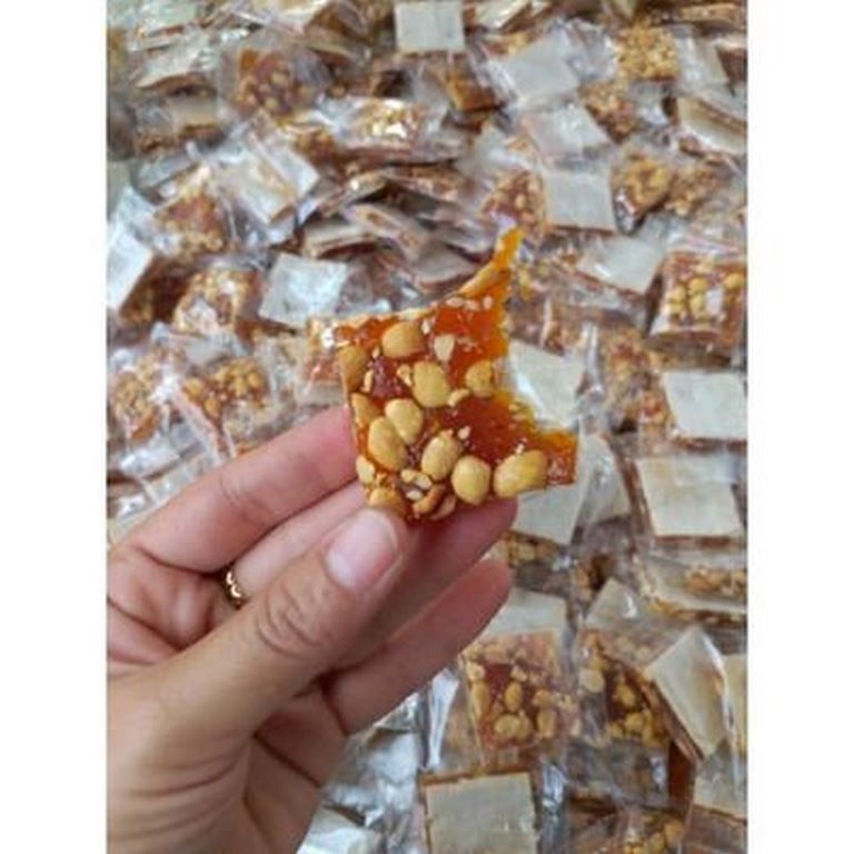 Kẹo Khóm Đậu Phộng Viên - Cực Ngon - 500G
