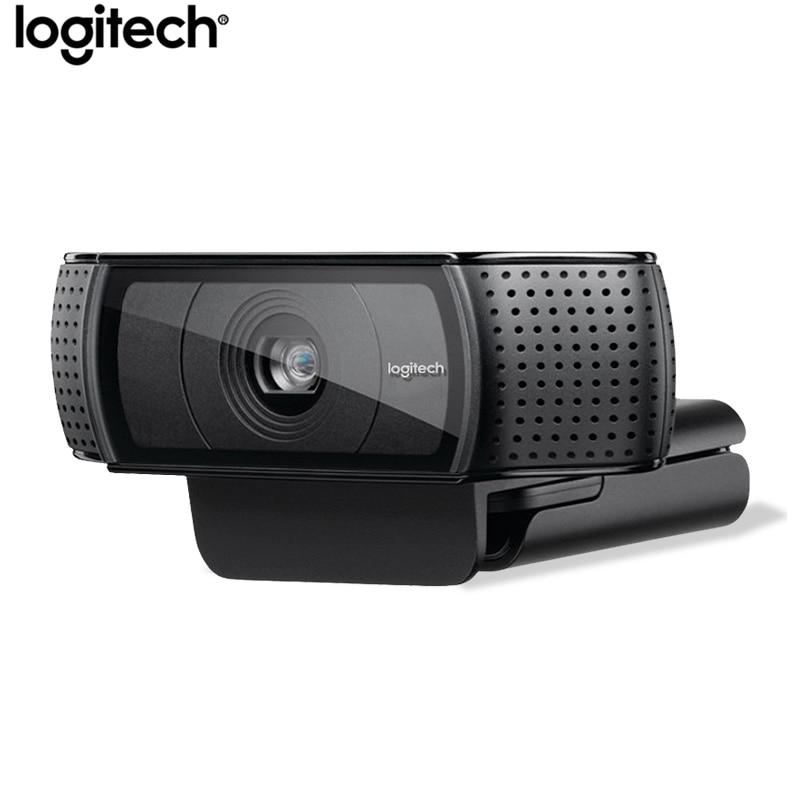 Logitech C920e HD Pro Webcam Widescreen Video Chat Recording USB Smart 1080P Web Camera For Computer C920 Upgrade Version CMOS