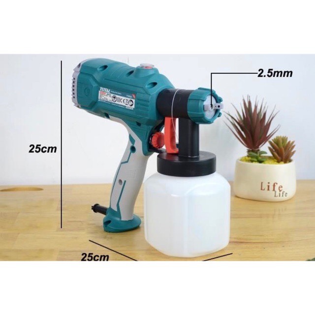 [ CHÍNH HÃNG] Máy Phun Sơn TOTAL TT3506, Công Suất 450W