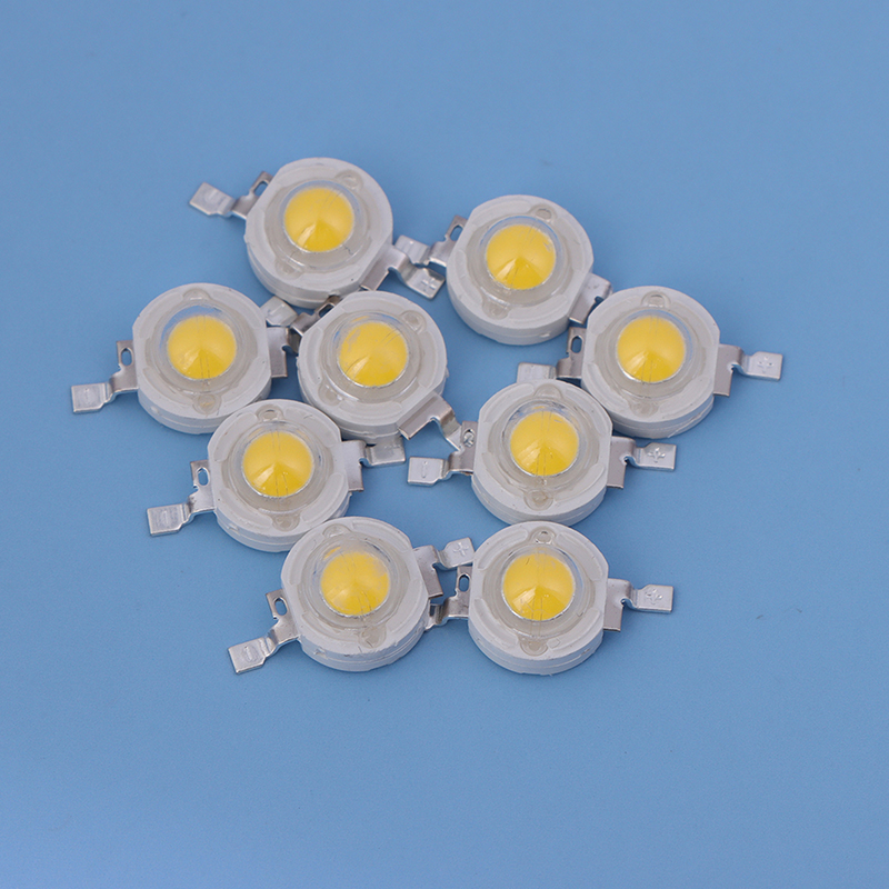 10Pcs 1W 3W High Power LED Bulb Light-Emitting Diode LEDs Chip SMD White Warm For LED Floodlight Spotlight Downlight LampJINBING. 