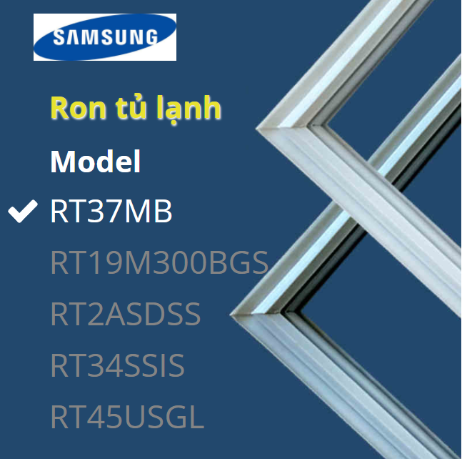 Ron cửa tủ lạnh Samsung model RT22M4032DX