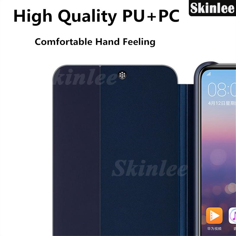 Phone Case for Honor Magic V3 Back Cover Window View Leather Smart Transparent Flip Cover for Honor Magic V3 5G Cover Cases. 