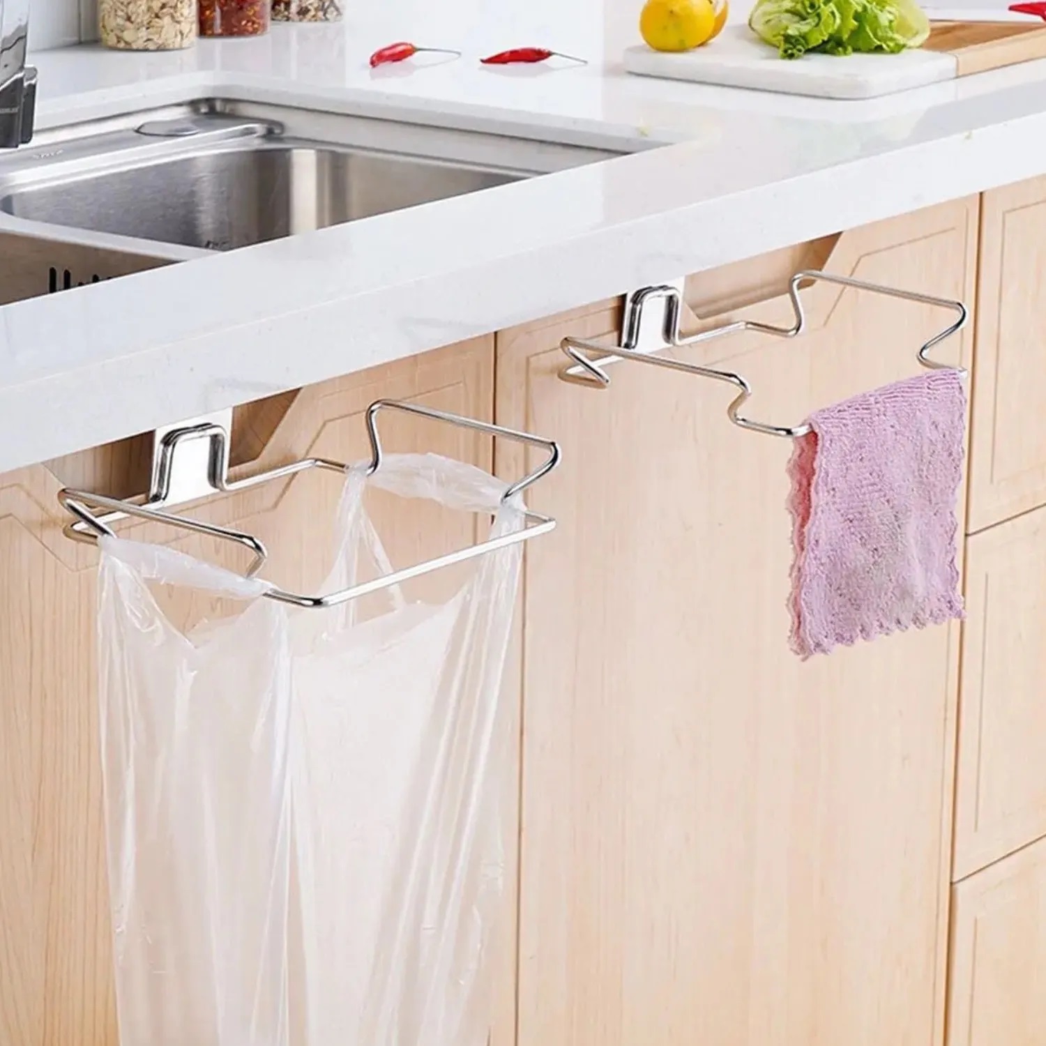 Pack%20of%2002%20-%20Kitchen%20Cabinet%20Door%20Metal%20Garbage%20Trash%20Bag%20Holder,%20Dustbin,%20Plastic%20Bracket,%20Home%20Towel%20Hanging%20Rack,%20Garbage%20Bag%20Hanger%20Holder%20Stand%20and%20metal%20Rubbish%20Pouch%20Carrier%7C%201/2/3Pcs%20(Black%20colour)-2%20Pc%20-%20Image%204