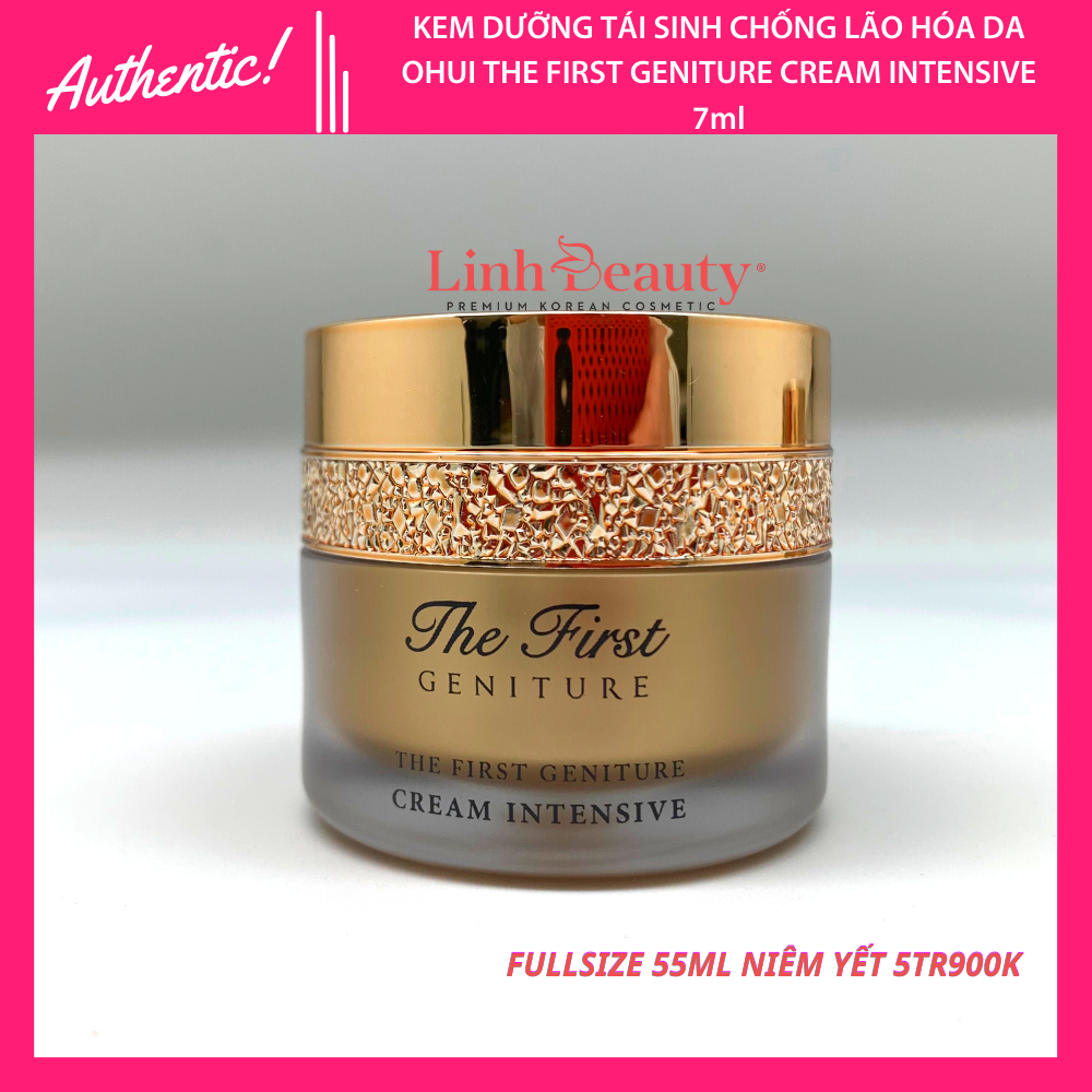 Kem dưỡng tái sinh chống lão hóa da ohui the first geniture cream intensive 7ml