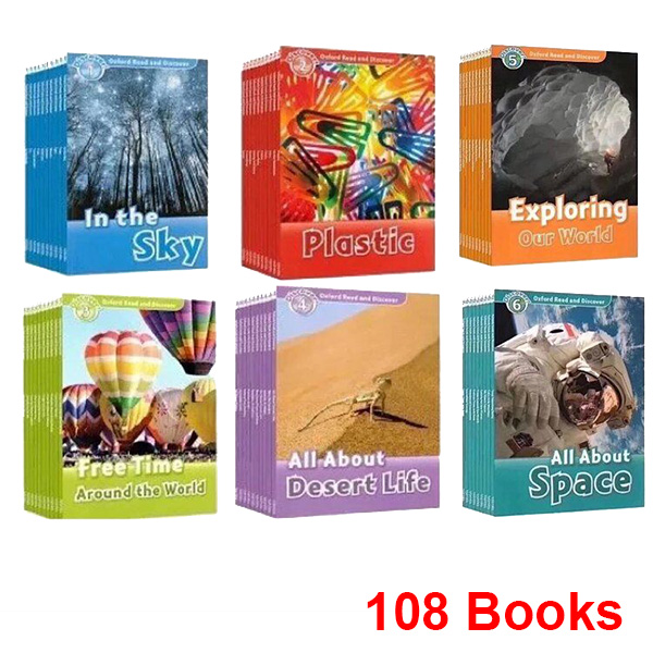 SG Stock] Oxford Read and Discover Level 1 - Level 6 （108 Books