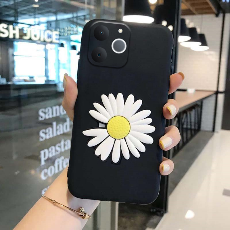 New Phone case Realme Note 70 Back cover Fashionable cartoon chrysanthemum Stand dustproof smooth For Realme Note 70 case.