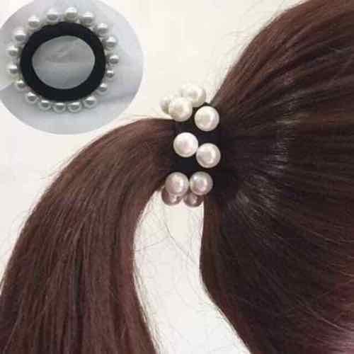 Sét 5 thun buộc tóc đính 16 hạt