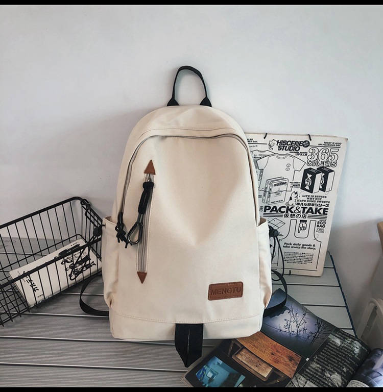 Balo ulzzang nam nữ đi học chống thấm kiểu dáng basic style Hàn Quốc LILA MENGTU24