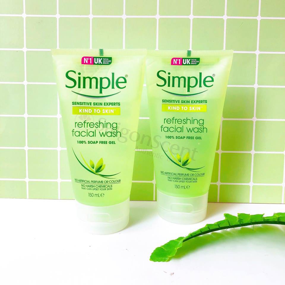 [Sỉ-Rẻ] Sữa Rửa Mặt Dạng Gel Simple Refreshing  – LQ154 [Lẻ-Sỉ]